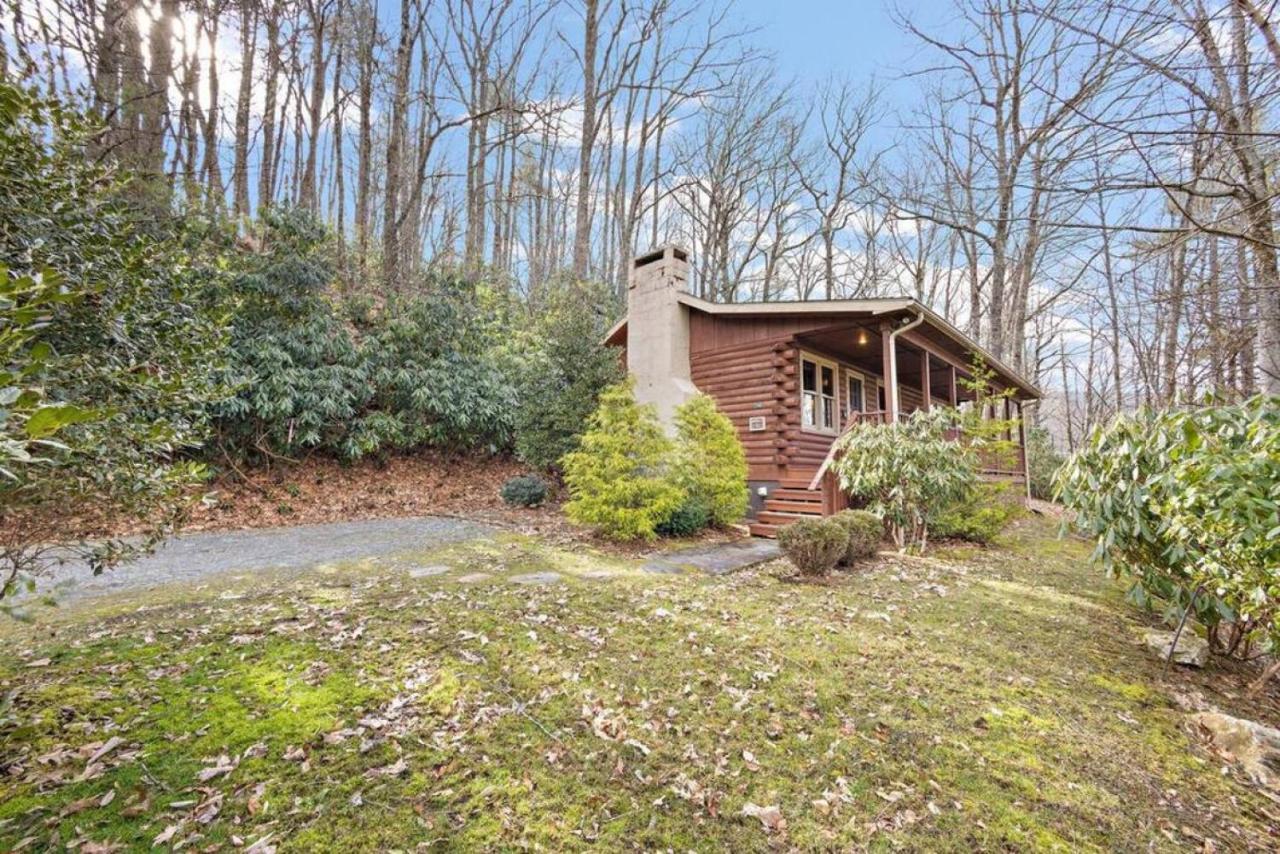 Log Cabin On Peaceful River Blowing Rock Exterior foto